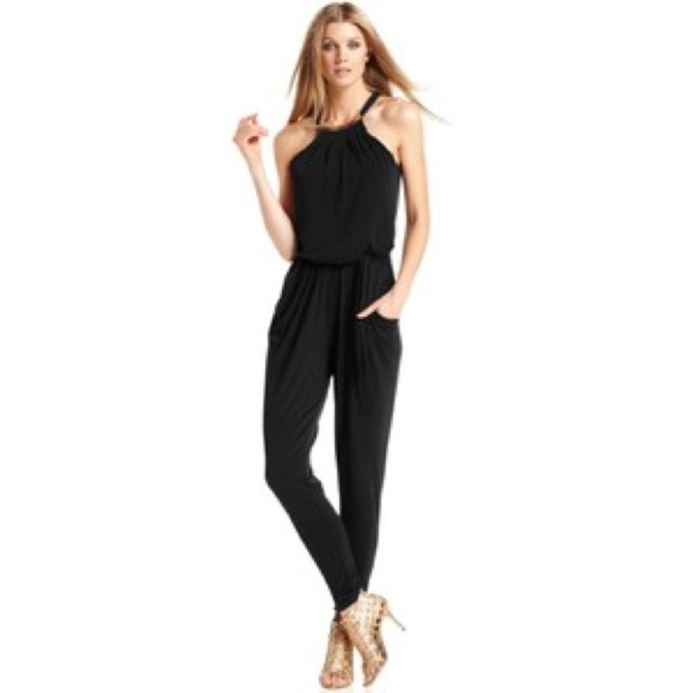 🌟Rare sleeveless Michael kors black jumpsuit NWT